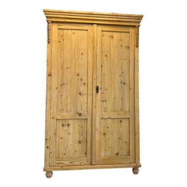 Farmhouse Cabinet in Natural wood For Sale