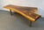 Late 20th Century Handcrafted Live Edge Walnut Coffee Table With Butterfly Inlays For Sale In New York - Image 6 of 15