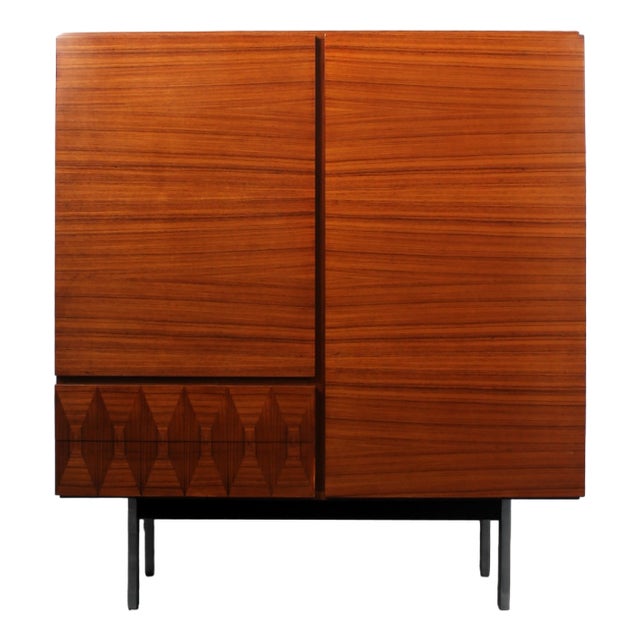 Highboard in Palisander from Musterring International, 1960s For Sale