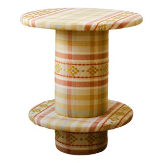 Rosalie 50 Side Table in Wood and Fabric by Popus Editions For Sale