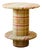 Rosalie 50 Side Table in Wood and Fabric by Popus Editions For Sale