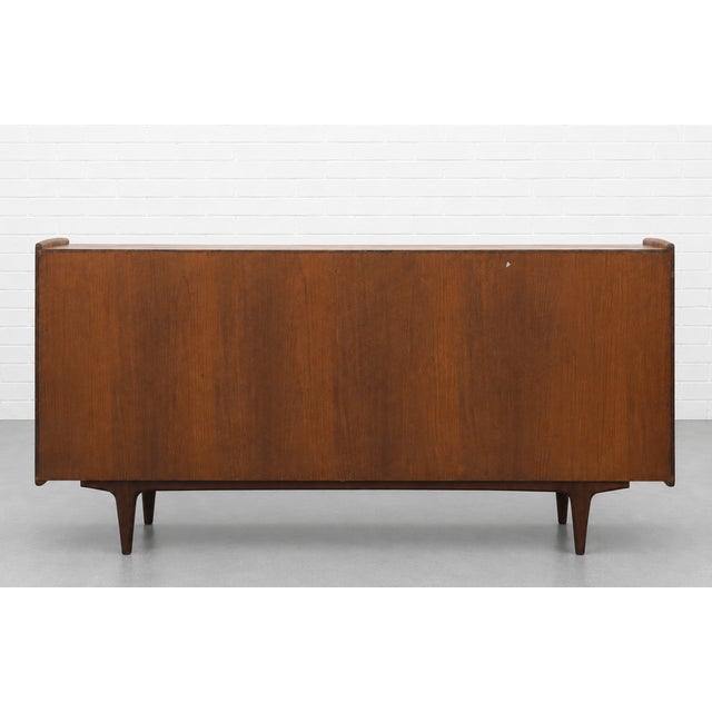 Mid Century Modern Teak Credenza by A. Younger Ltd. | Vintage Sideboard, Made in England, C. 1960’s For Sale - Image 14 of 15