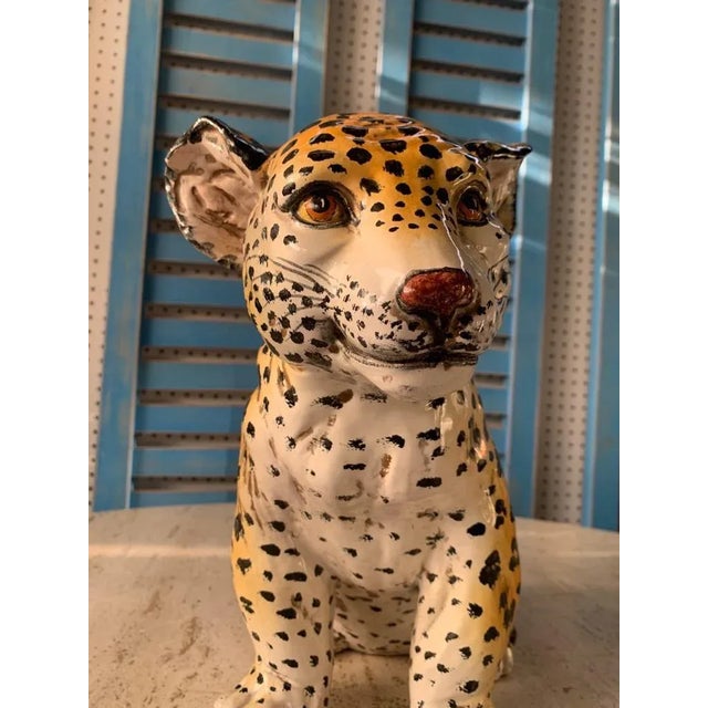 Ceramic Ronzan Style Baby Jaguar Ceramic, 1970s, Italy For Sale - Image 7 of 11