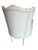 Antique Louis XV Style White Leather Bergere Chair - 1 of 2 Available.