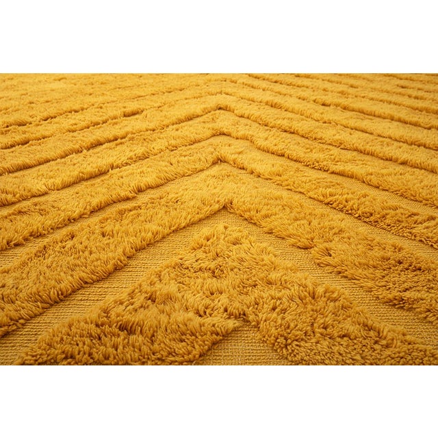 Large Hand-Knotted Wool Rug by Azele Studio For Sale - Image 4 of 9