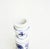 Porcelain Candlestick with Blue Floral Pattern fom Meissen, 1980s For Sale - Image 3 of 8