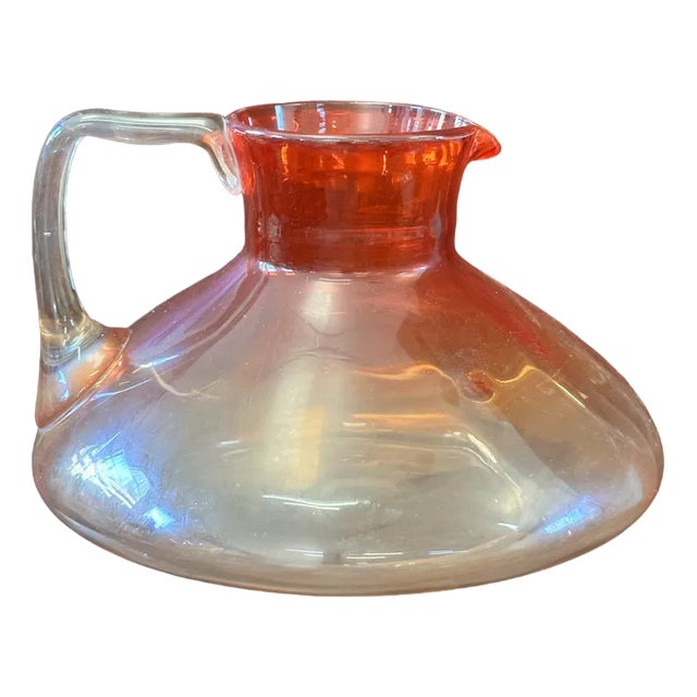 Murano Glass Carafe, 1950s For Sale