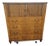 Vintage Baker Furniture Mid-Century Modern High Chest With Tambour Doors For Sale