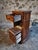 French Bedside Cabinet with Burr Walnut Veneer and Marble Top, 1900s For Sale - Image 5 of 17