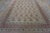 Textile 1900s Beige Paisley Floral Room Size Antique Knotted Wool Indian Agra Carpet Rug For Sale - Image 7 of 10