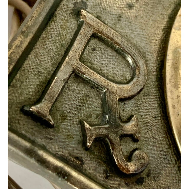 Mid-Century Art Deco Style Medical, Pharmaceutical, Apothecary Desk Clock For Sale In San Antonio - Image 6 of 12