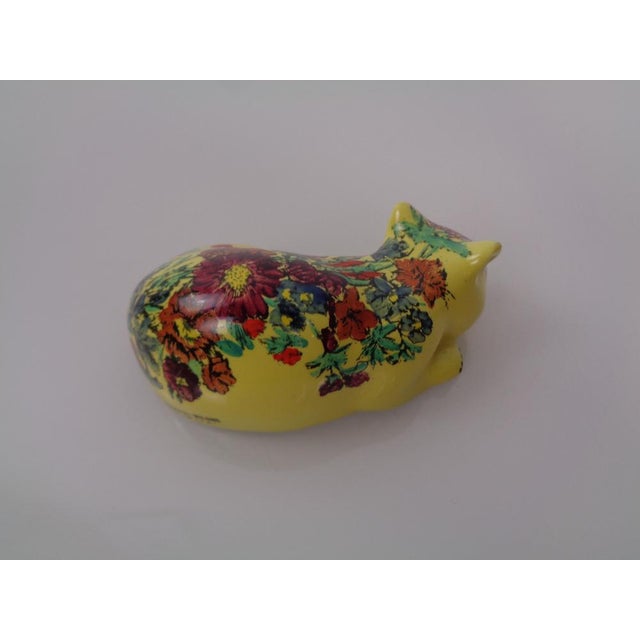 Piero Fornasetti Ceramic Cat by Piero Fornasetti, Italy, 1950s For Sale - Image 4 of 14