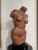 An exceptional Italian marble sculpture of a female torso, signed E.H.B. 80 on the base. Hand-carved from richly veined...