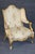 Wood Pair 19th C French Louis XV Style Giltwood Wingback Chairs For Sale - Image 7 of 14