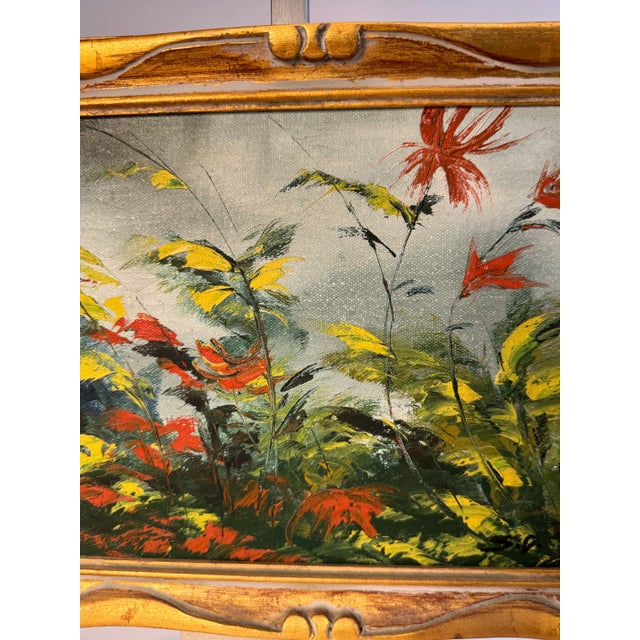 Traditional Floral Still Life Baroque Framed Original Oil Painting For Sale - Image 9 of 12