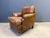 Mid-Century Modern Leather Club Chair, 1950s For Sale - Image 3 of 14