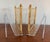 1970s 1970s Lucite and Brass Magazine, File Holder Holders - A Pair For Sale - Image 5 of 11