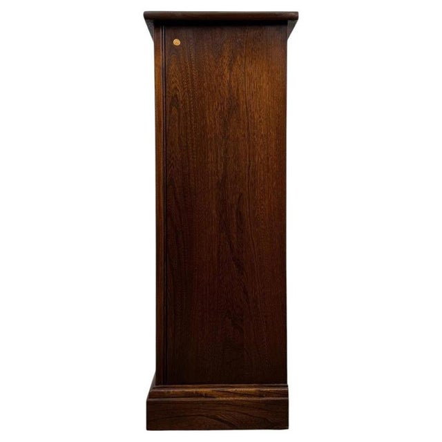 Small Antique Oak Open Bookcase, 1900s For Sale - Image 10 of 12