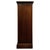 Small Antique Oak Open Bookcase, 1900s For Sale - Image 10 of 12