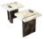 Brutalist Marble Capri Side Tables by Studio Sam London, 2010s, Set of 2 For Sale