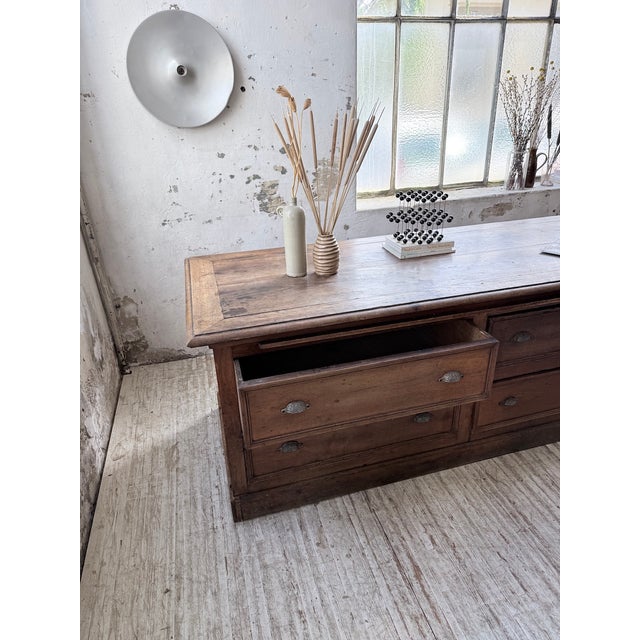 Oak Silk Counter, 1900s For Sale - Image 18 of 18