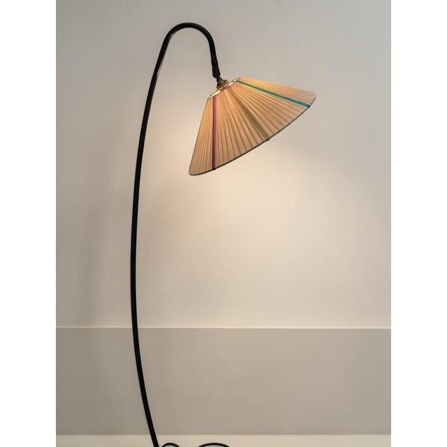 Metal Vintage Tripod Reading Floor Lamp, France, 1950s For Sale - Image 7 of 9