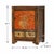 Early 20th Century Hand-Painted Mongolian Elmwood Chinese Chest Cabinet For Sale - Image 15 of 16