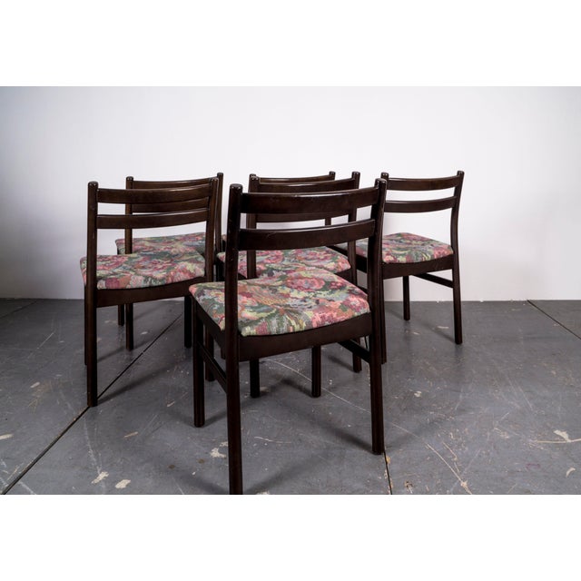 Vintage Dining Chairs by Gillis Lundgren for Ikea, Set of 6 For Sale - Image 9 of 13