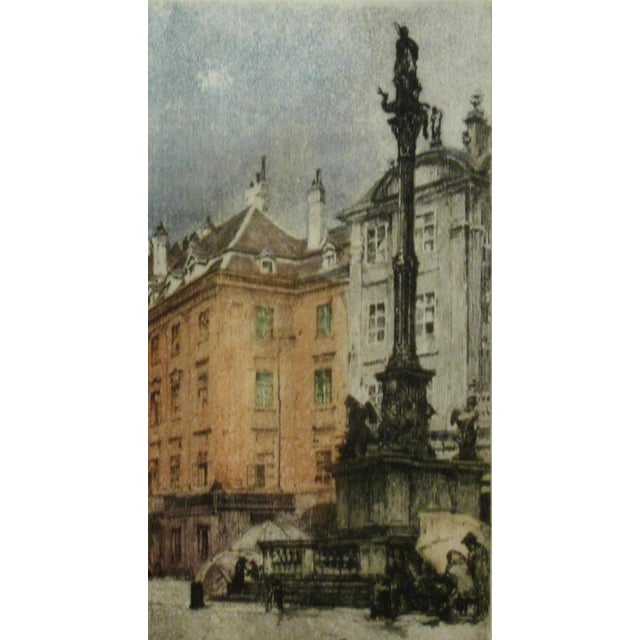 Luigi Kasimir Vienna C. 1930 Original Print For Sale - Image 4 of 7