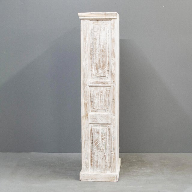 Narrow Cabinet From Reclaimed Antique Architectural Elements For Sale - Image 11 of 12