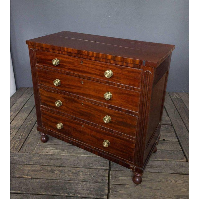 English Mahogany Chest Of Drawers Chairish