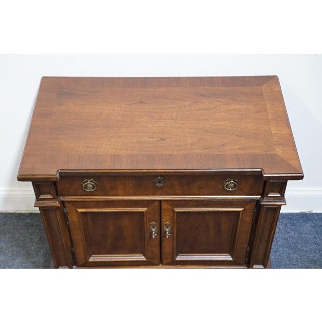 Thomasville Furniture Grand Classic Collection Italian Provincial 30" Cabinet Nightstand 15711-820 For Sale - Image 10 of 14