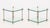 Metal Pair of Modern Faux Bamboo Brass and Glass Side Tables For Sale - Image 7 of 8