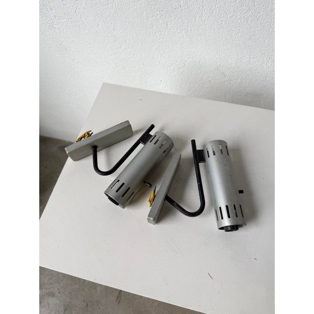 1960s Wall Lights by Alain Richard, 1960s, Set of 2 For Sale - Image 5 of 18