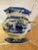 Mid 19th Century Flow Blue Sugar Jar Mid 19th Century For Sale - Image 5 of 14