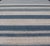 Textile Flat-Weave Modern Kilim Rug With Stripes in Shades of Blue, and Cream For Sale - Image 7 of 12