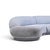 Blue Milo Baughman for Thayer Coggin Mid Century Sectional Sofa For Sale - Image 8 of 8