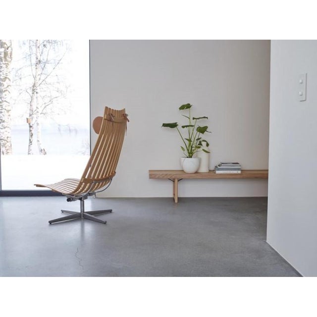 Black Krobo Bench in Oak from Bruksbo, 1960s For Sale - Image 8 of 14