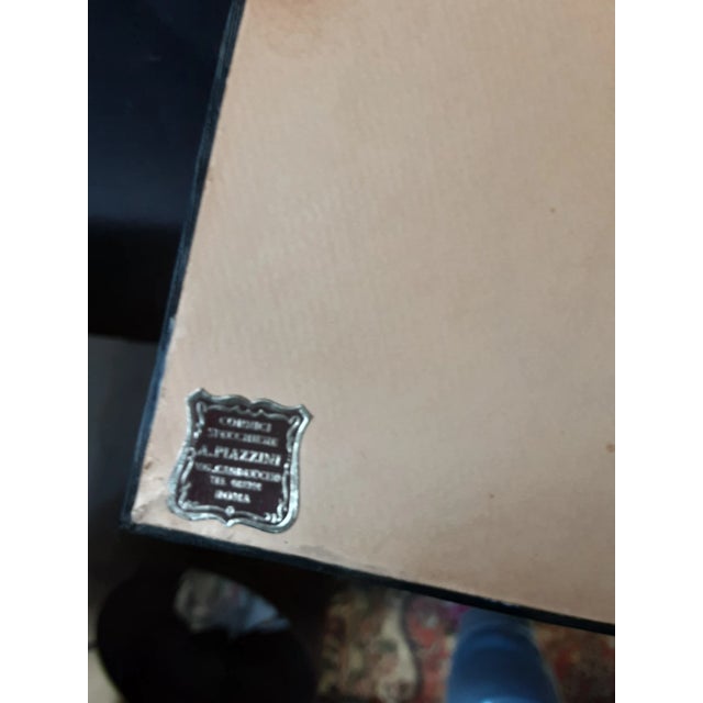 Asian Vintage Framed Thai Silk Painting For Sale - Image 3 of 10