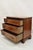 Vintage English Edwardian Style Mahogany Pinwheel Inlay 3 Drawer Dresser Chest For Sale - Image 10 of 12