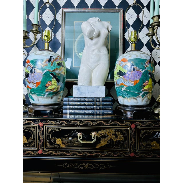 Signed 1955 Marble Female Torso Sculpture Attributed to Alva Studios, Mid-Century Modern For Sale In Boston - Image 6 of 18
