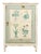 Jim Peed for Romweber Botanical Painted Cabinet For Sale