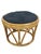 Pair of 1970s Vintage Rattan and Bamboo Round Ottoman Footstools For Sale - Image 18 of 18