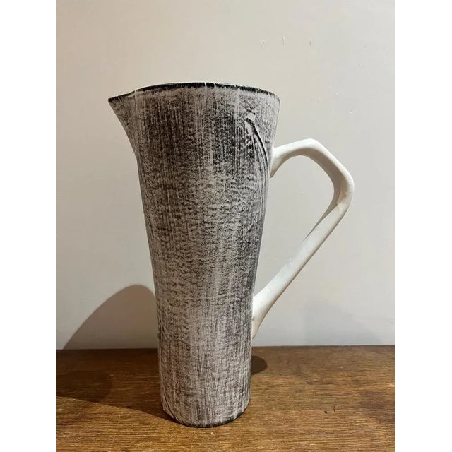 Orange Ceramic Service, 1950s, Set of 9 For Sale - Image 4 of 10