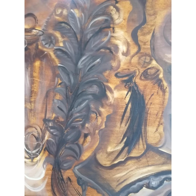 Early 21st Century Stefano Mazzolini, Mela D'oro in Culinaria, 1997, Oil on Wood For Sale - Image 5 of 14