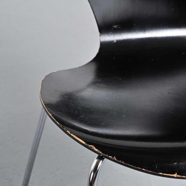 Chairs by Arne Jacobsen for Fritz Hansen, Denmark, 1970s, Set of 8 For Sale - Image 11 of 14