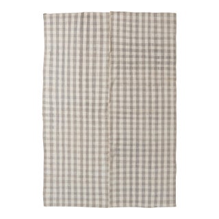 Vintage Modern Turkish Kilim Rug - 6`1″ X 8`8″ For Sale