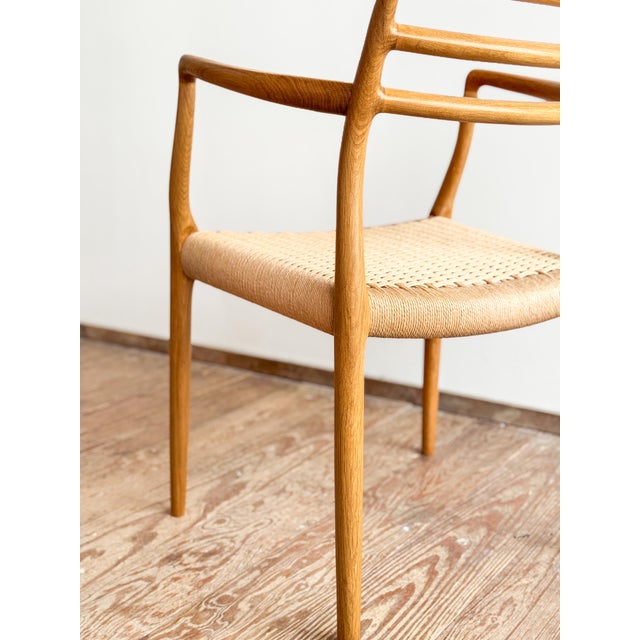 Mid-Century Modern Danish Model 62 Armchair in Oak by Niels O. Møller for J.L. Møllers, 1960s For Sale - Image 16 of 18
