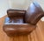 French Restoration Hardware 1920s Parisian Leather Club Chair (2) For Sale - Image 3 of 6