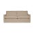 Textile Moss Home Megan Sofa 108"W, Safari Flax For Sale - Image 7 of 7